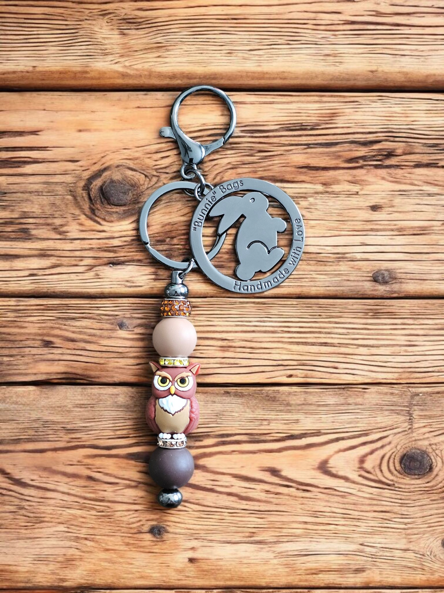 Whimsy Bag Charm - Owl