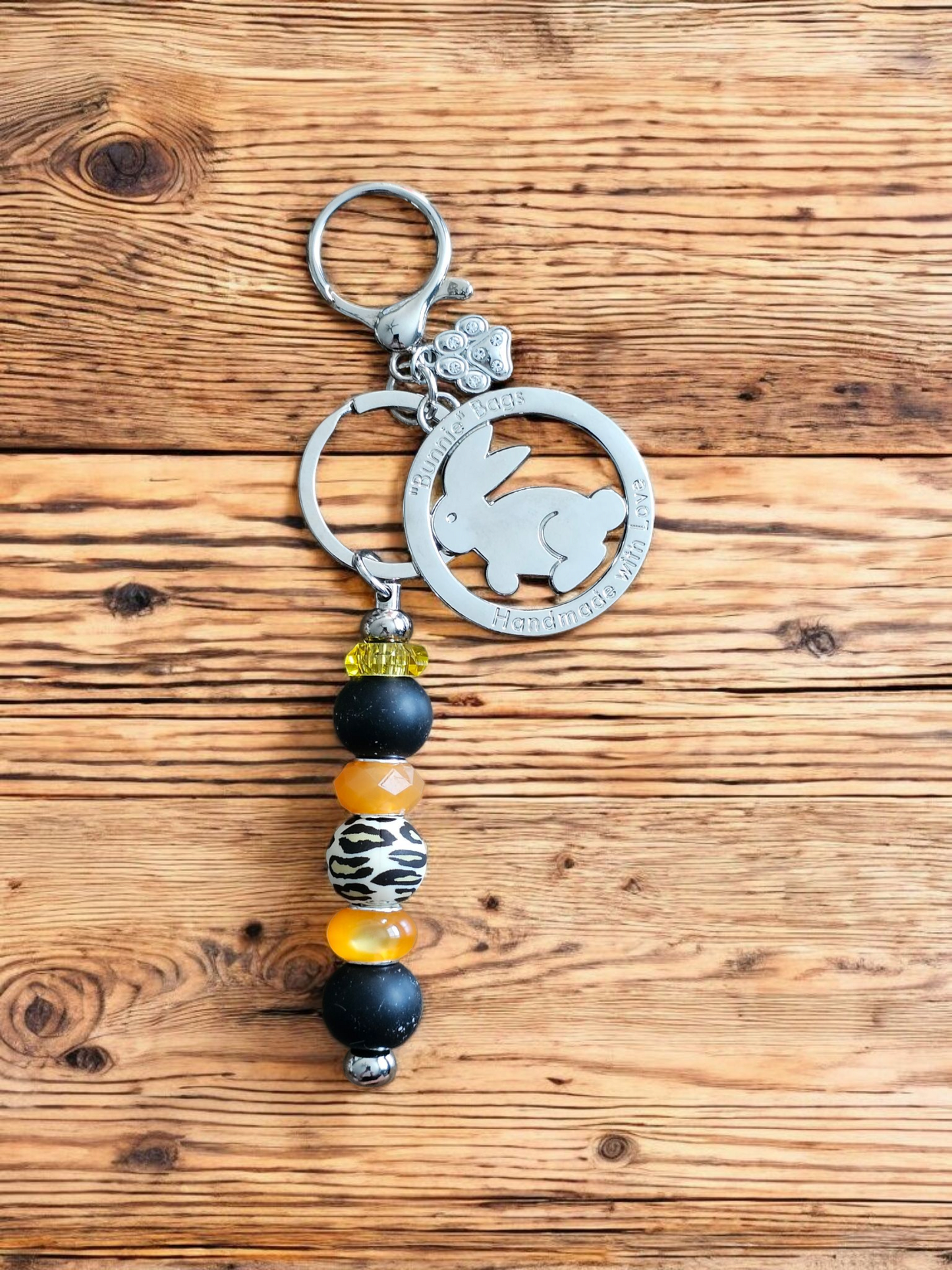 Whimsy Bag Charm - Dog Paw charm