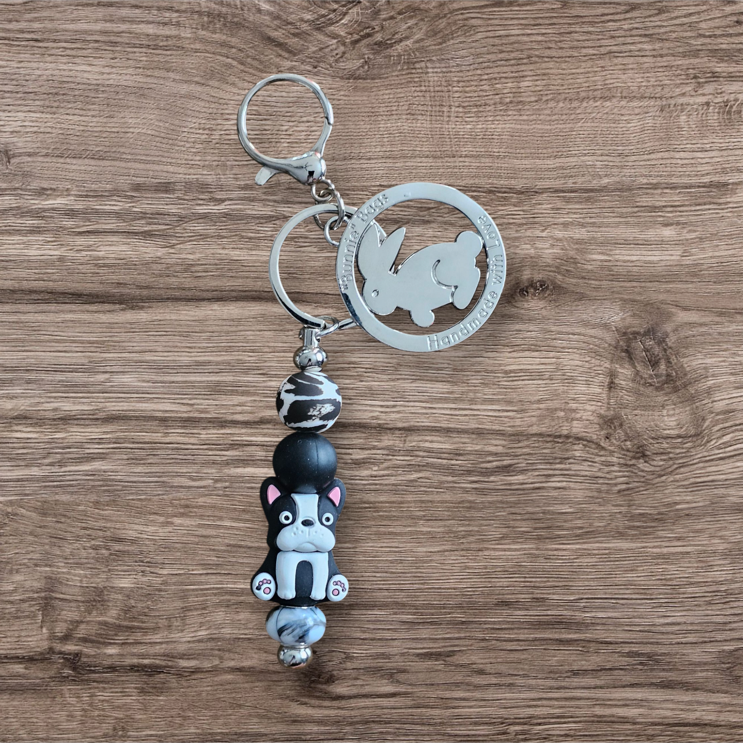 Whimsy Bag Charm - Pug