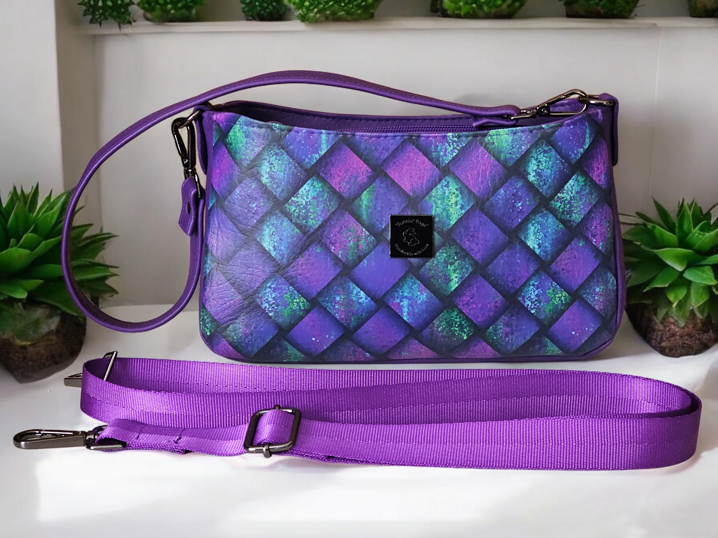 Purple Weave - Aries Crossbody Shoulder Bag