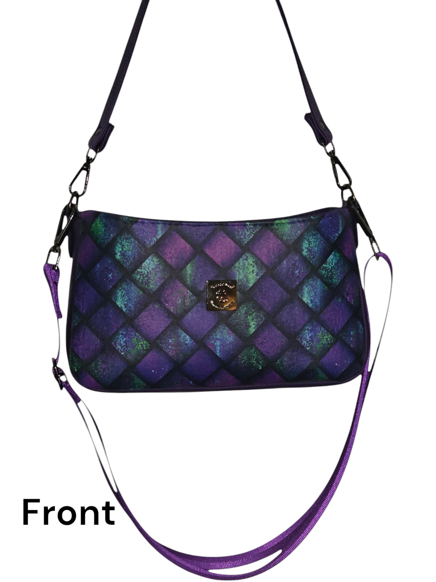 Purple Weave - Aries Crossbody Shoulder Bag