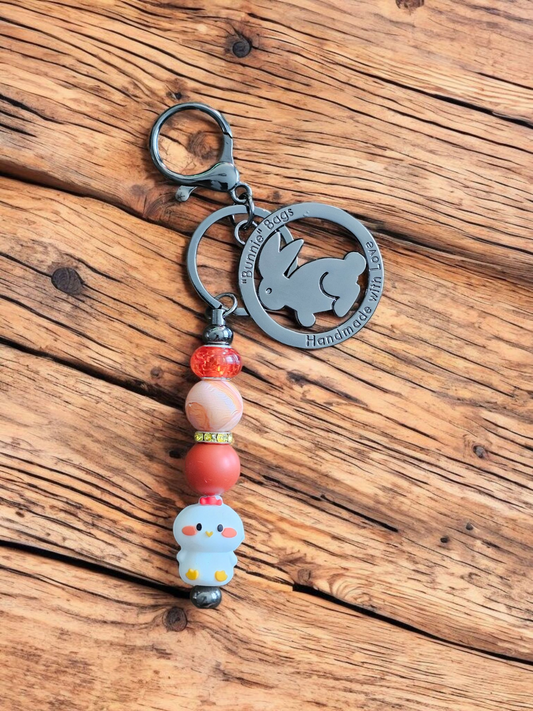 Whimsy Bag Charm - Chickie