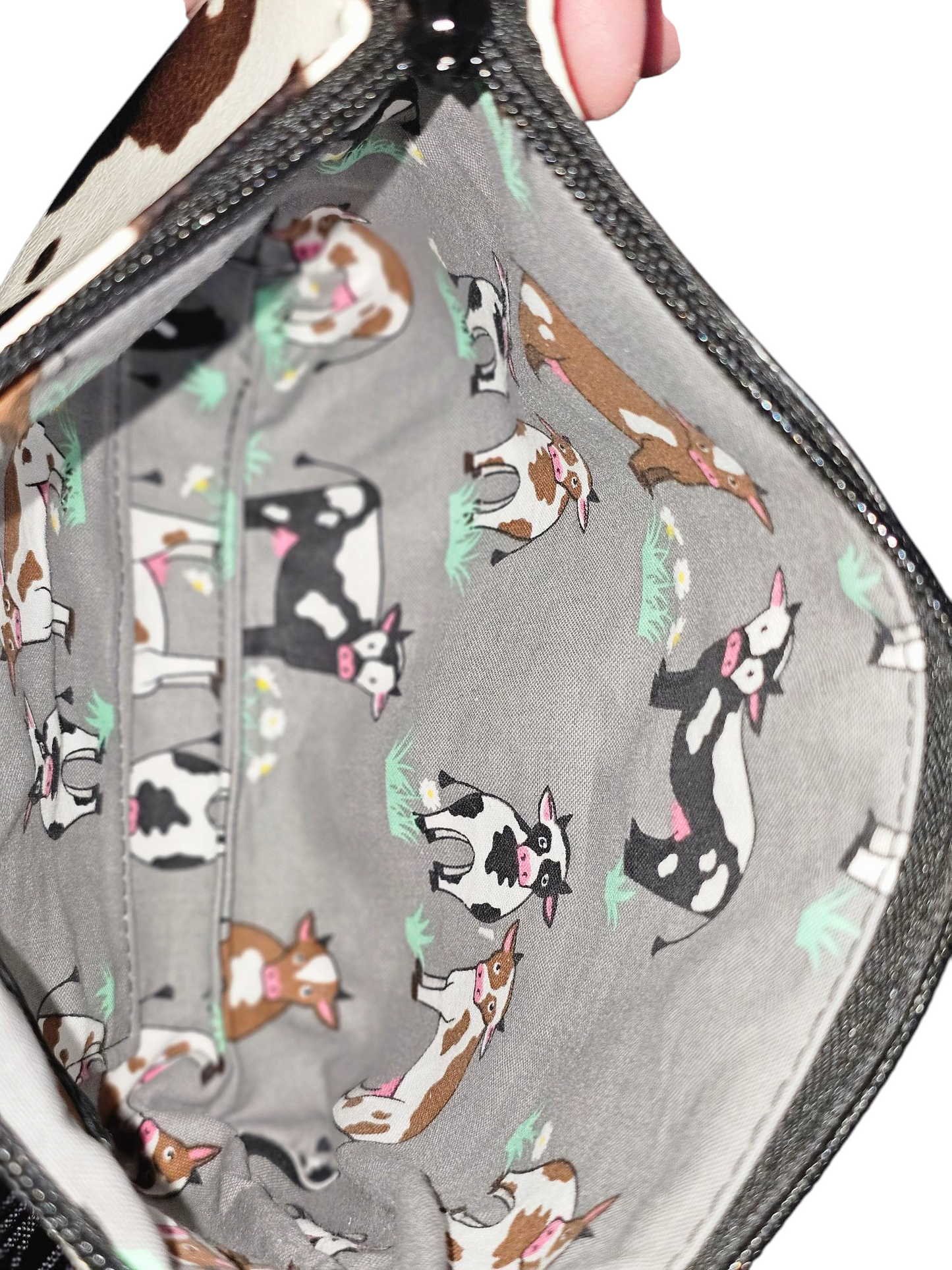Connie Crossbody - Cow