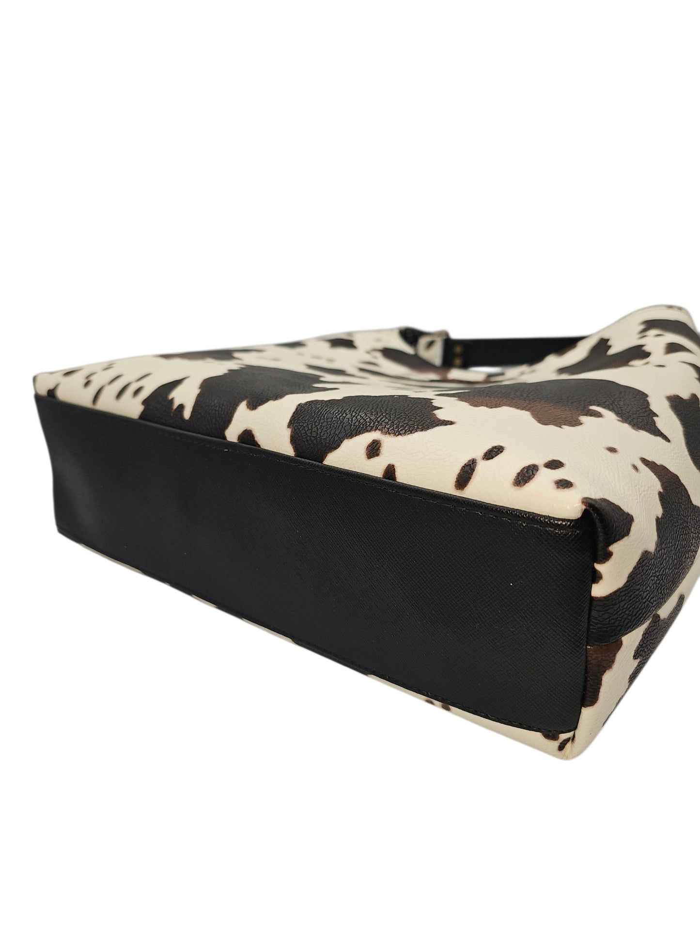 The Charlie Structured Hobo - Cow Theme