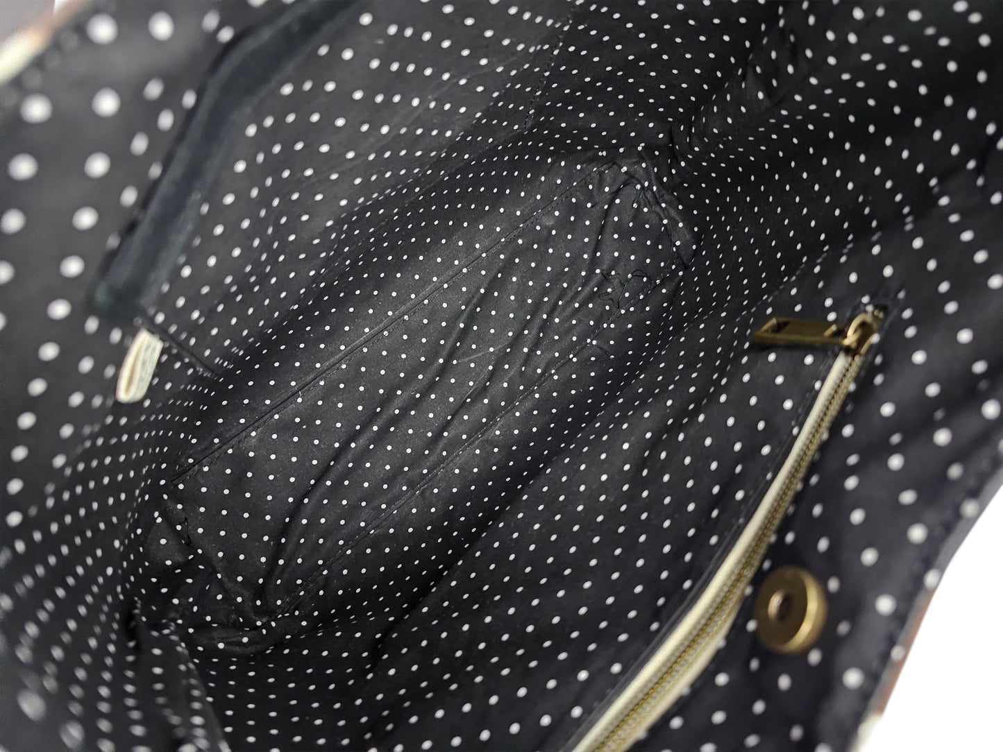 The Charlie Structured Hobo - Cow Theme