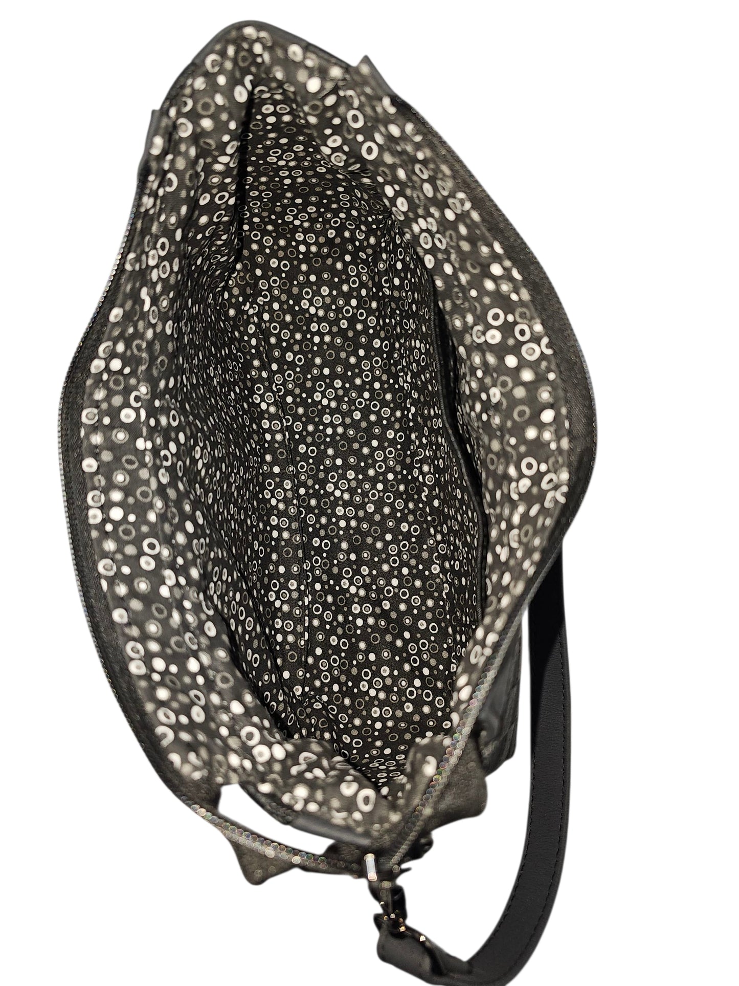 Annabelle Shoulder Bag - Black Checks