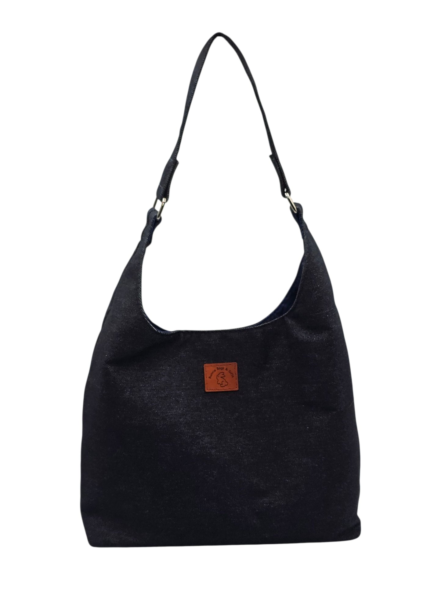 Charlie Structured Hobo - Dark Indigo denim
