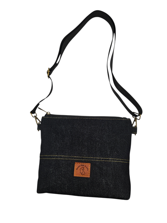 Connie XL Crossbody w/gold trim
