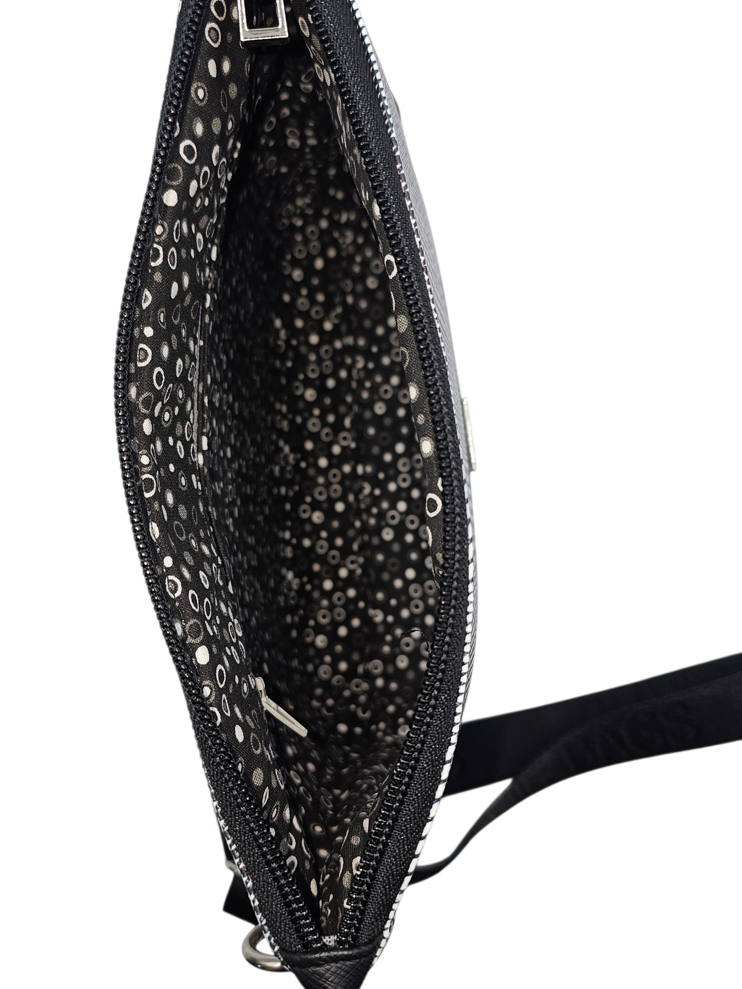 Connie XL Crossbody - Black Plaid