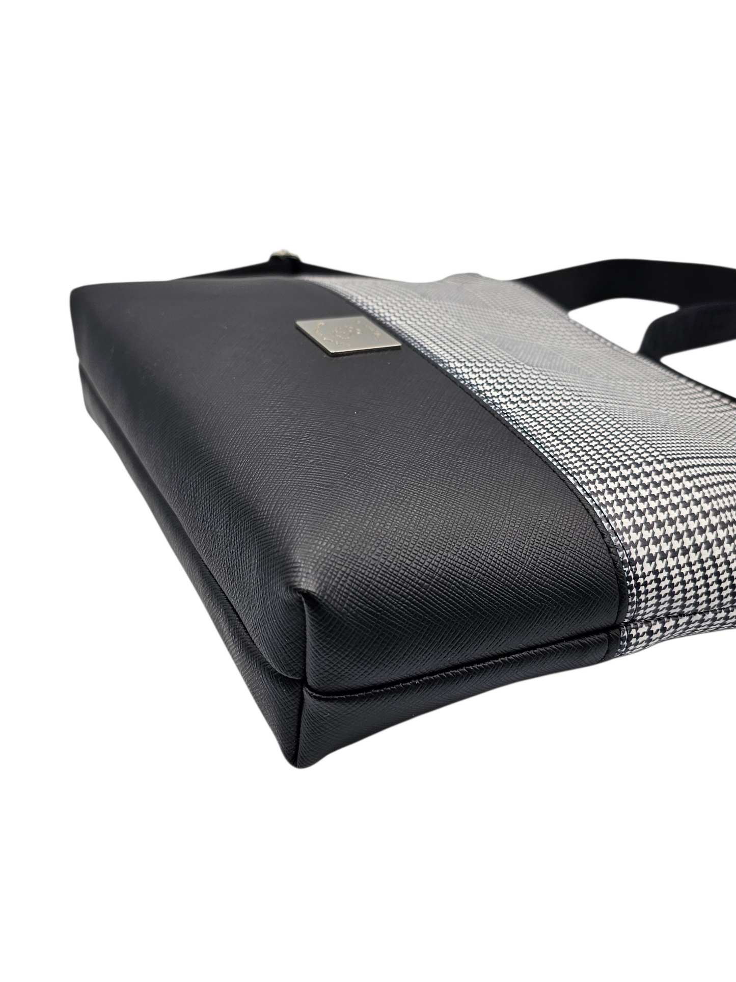 Connie XL Crossbody - Black Plaid