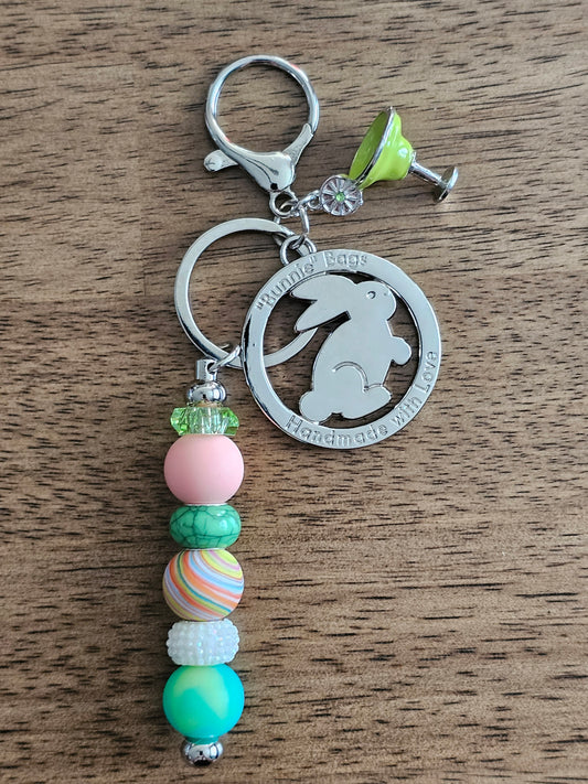 Whimsy Bag Charm - Green Margarita
