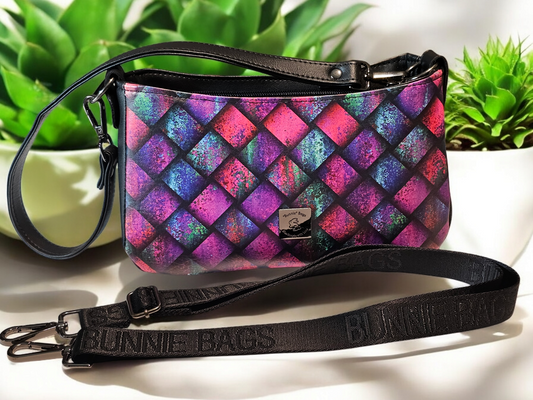 Pink Weave - Aries Crossbody Should Bag
