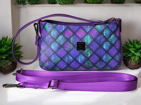 Purple Weave - Aries Crossbody Shoulder Bag