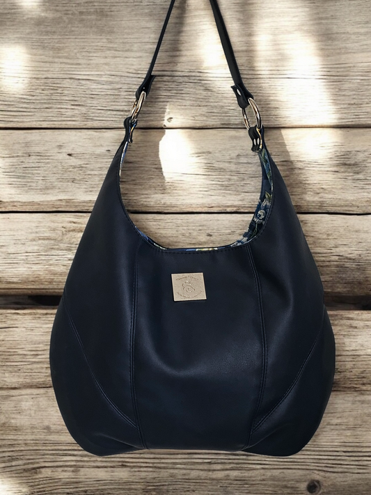 The Bunnie Hobo - Navy Blue